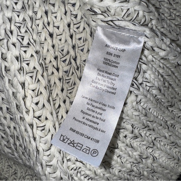 ATM Anthony Thomas Melillo Chunky Mouline Raglan Sweater In Cream - XS - Picture 6 of 6